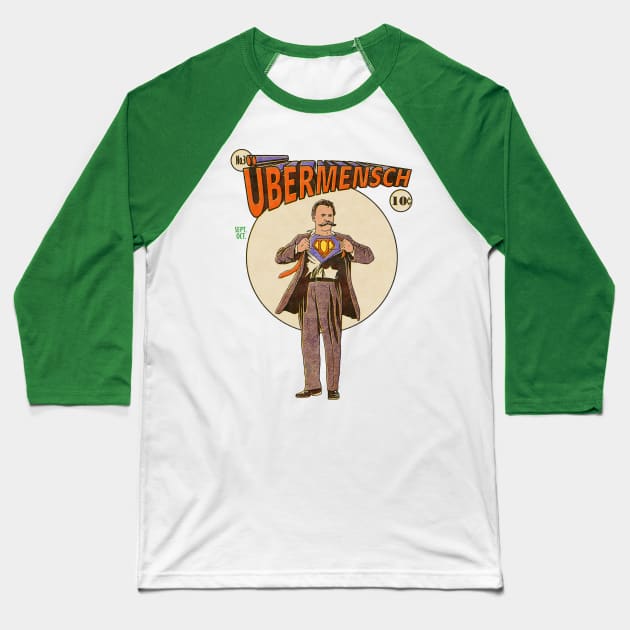 ubermensch Baseball T-Shirt by mathiole